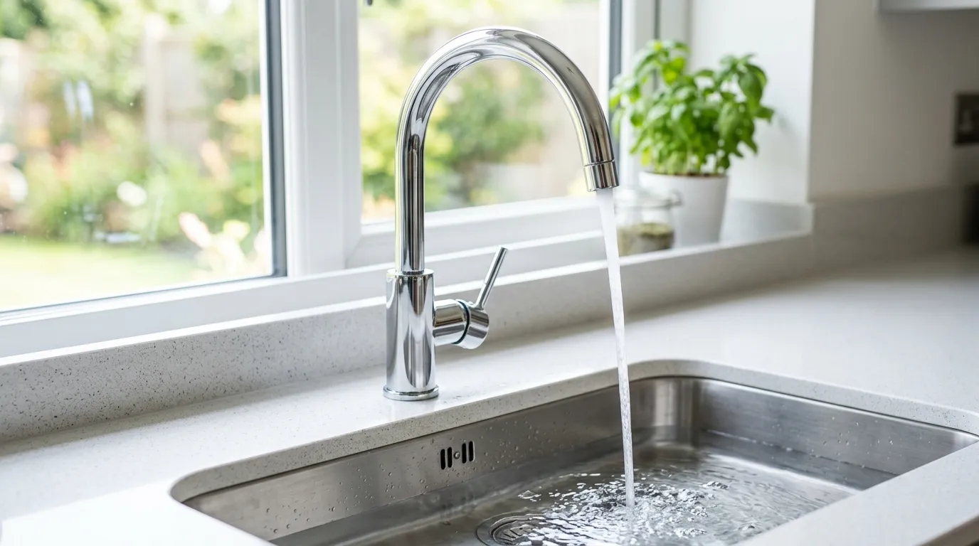 Local Plumbing Master Pros same day plumber fixing a faucet in Ukiah, OR